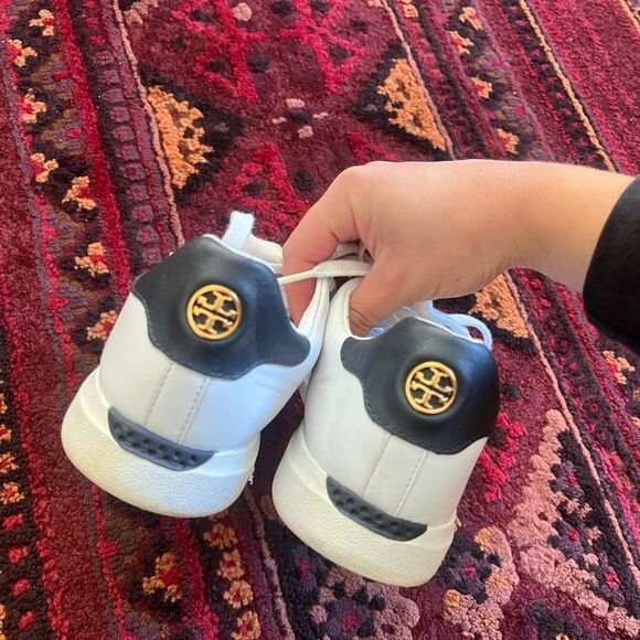 Tory Burch Howell Court leather sneakers 8.5 - Picture 9 of 11